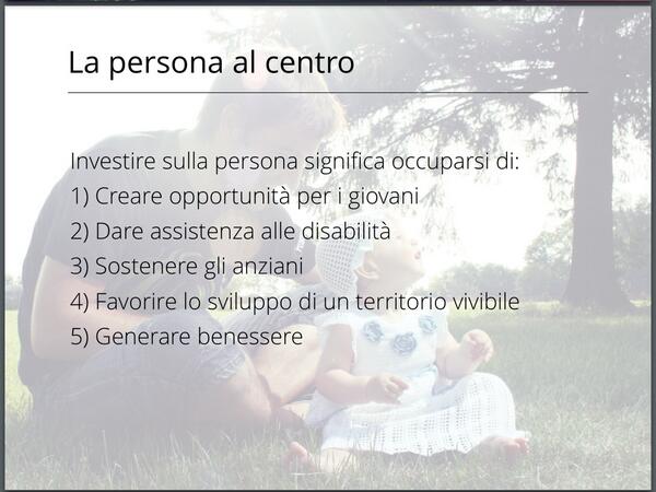 È fondamentale investire sulla persona: sopratutto giovani, disabilità, anziani #opendalmine http://t.co/VxomN9BOXT